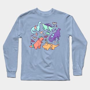 Dinosaur Panty Raid Long Sleeve T-Shirt